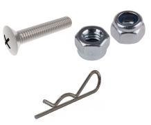 R-Clips, Screws, Nuts & Shims